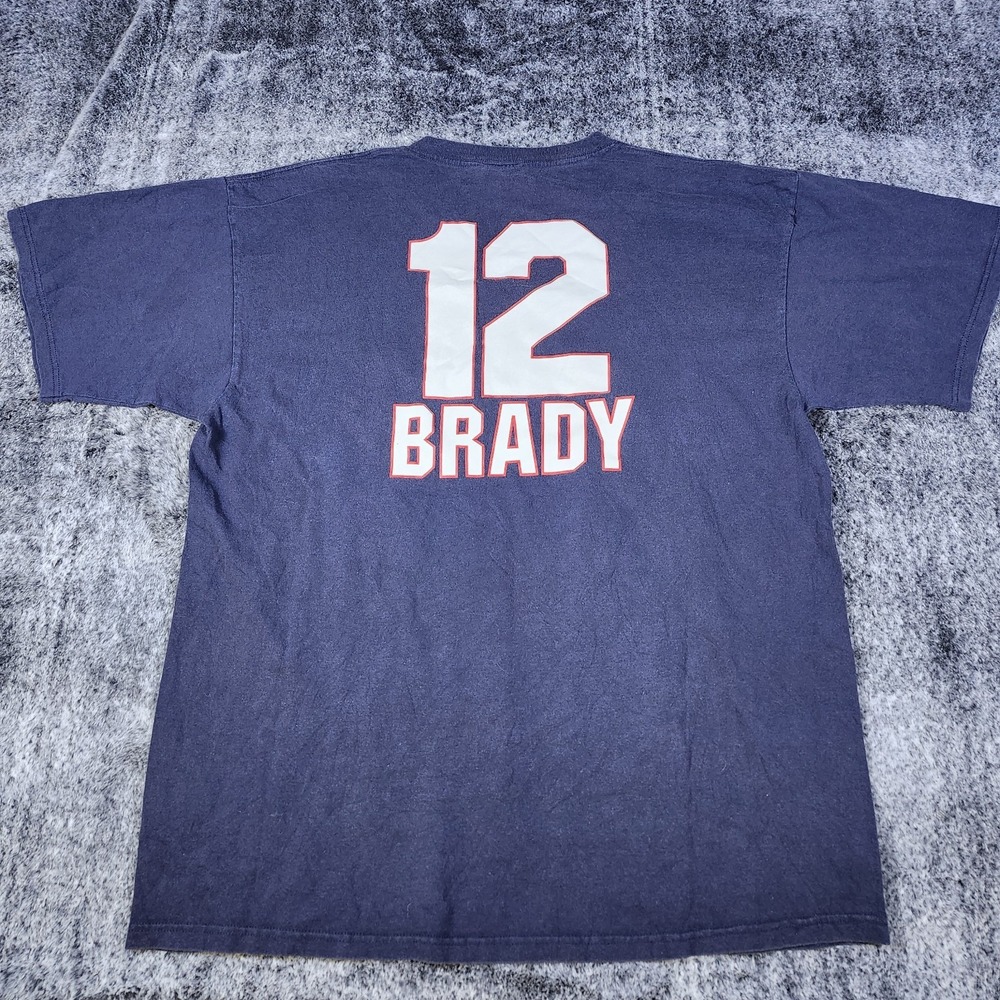 Vintage New‎ England Patriots Shirt XL TOM BRADY NFL Players